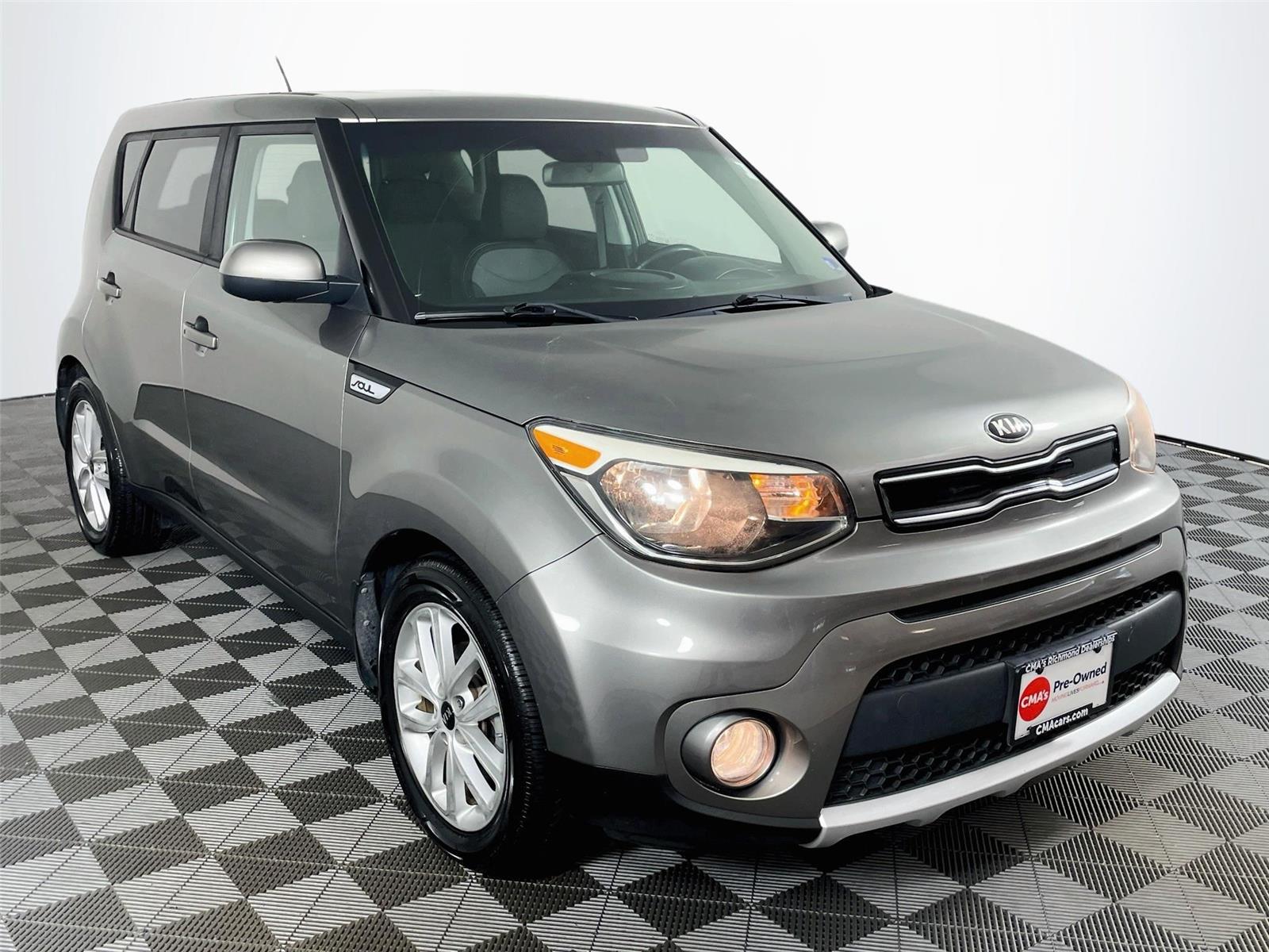 Titanium Gray 2018 Kia Soul Wagon Front-Wheel Drive 6-Speed Automatic