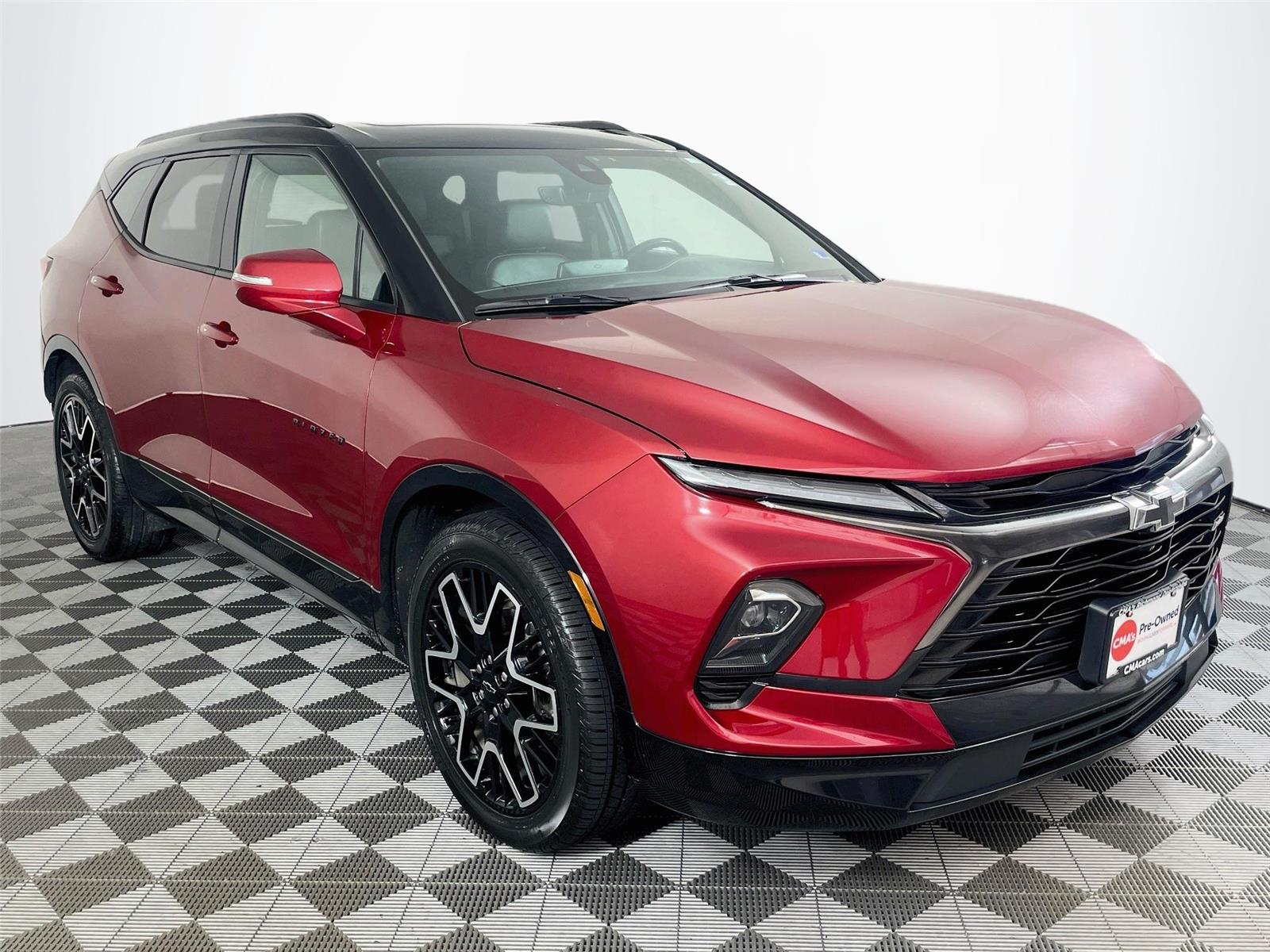 Radiant Red Tintcoat 2024 Chevrolet Blazer SUV / Crossover All-Wheel Drive 9-Speed Automatic