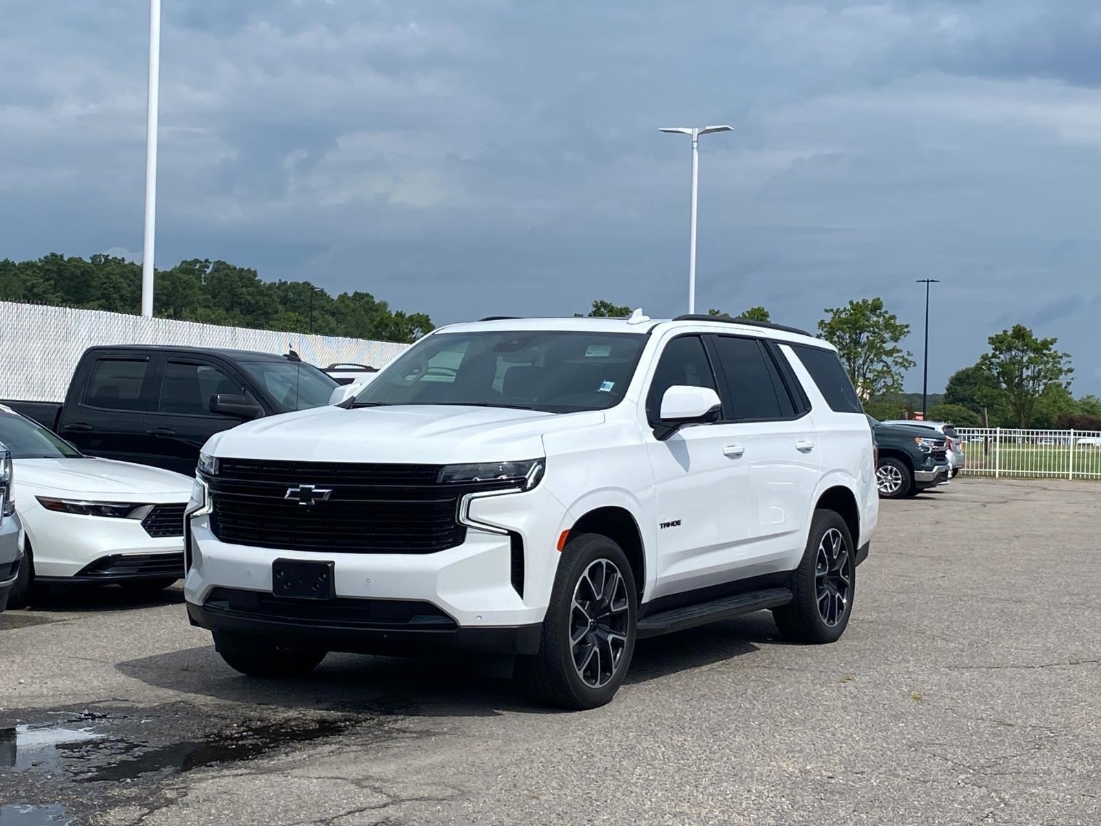 Summit White 2023 Chevrolet Tahoe SUV / Crossover Four-Wheel Drive Automatic