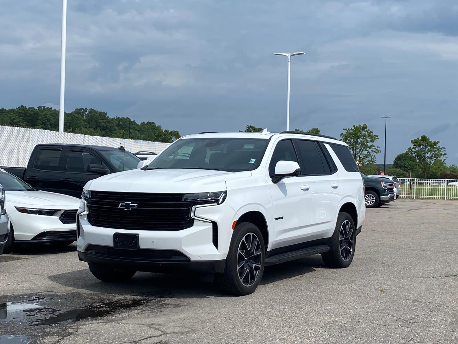 Summit White 2023 Chevrolet Tahoe SUV / Crossover Four-Wheel Drive Automatic