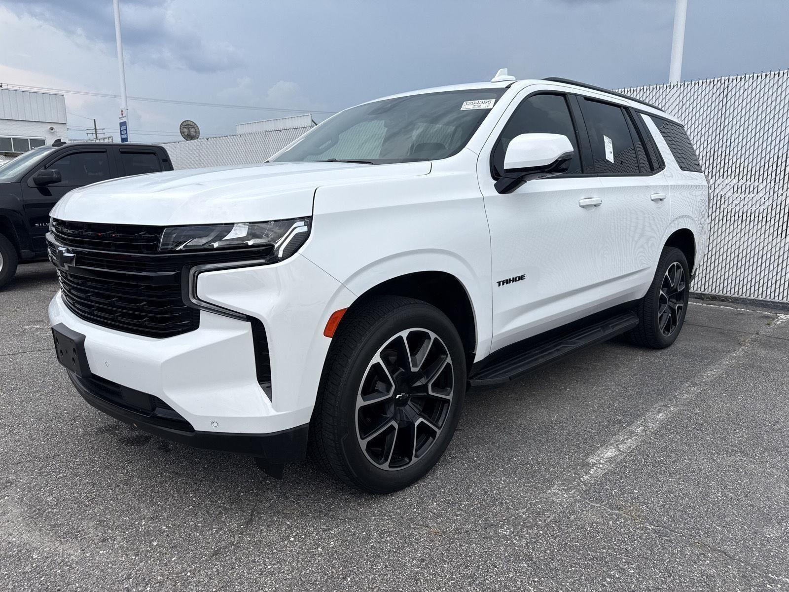 Summit White 2023 Chevrolet Tahoe SUV / Crossover Four-Wheel Drive Automatic