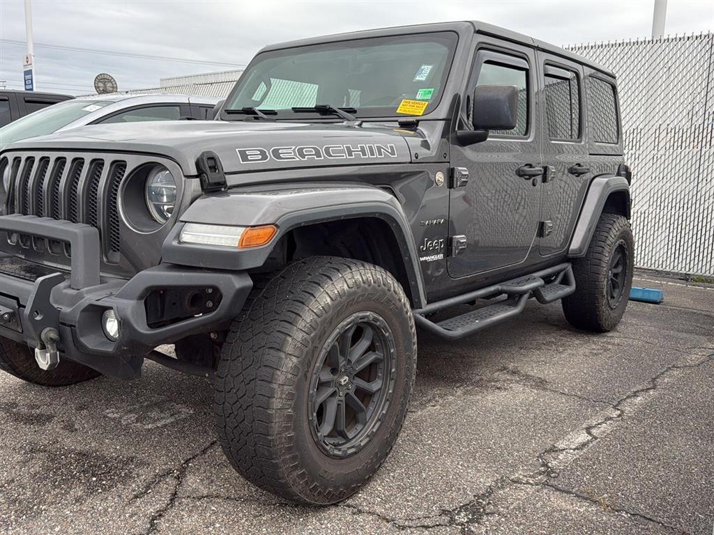 Gray (Granite Crystal Metallic Clearcoat) 2018 Jeep Wrangler SUV / Crossover Four-Wheel Drive 8-Speed Automatic