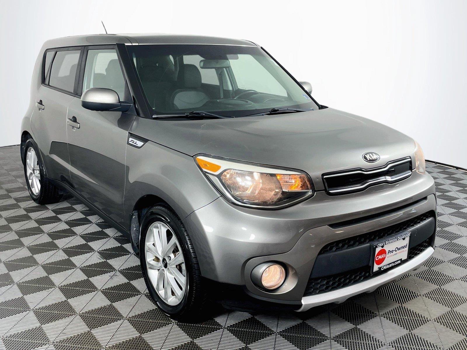 Titanium Gray 2018 Kia Soul Wagon Front-Wheel Drive 6-Speed Automatic
