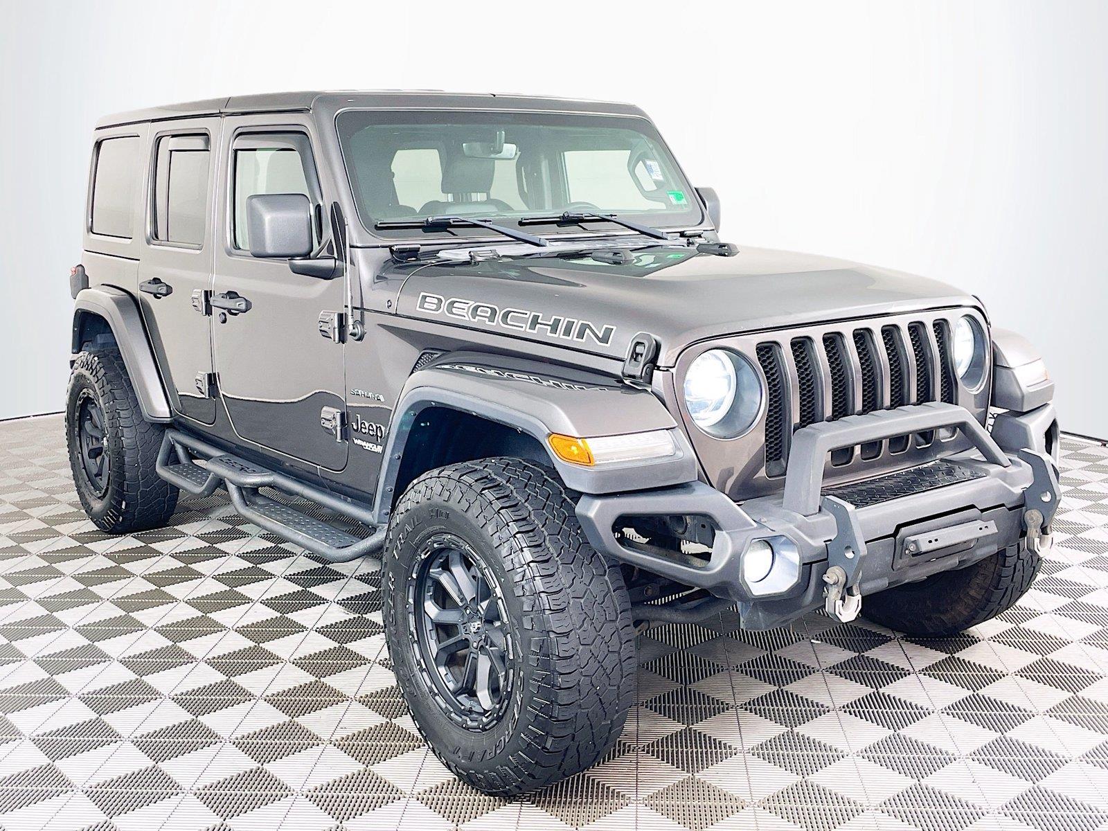 Gray (Granite Crystal Metallic Clearcoat) 2018 Jeep Wrangler SUV / Crossover Four-Wheel Drive 8-Speed Automatic