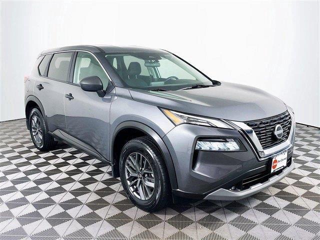 Gray (Gun Metallic) 2023 Nissan Rogue SUV / Crossover Front-Wheel Drive Continuously Variable Transmission