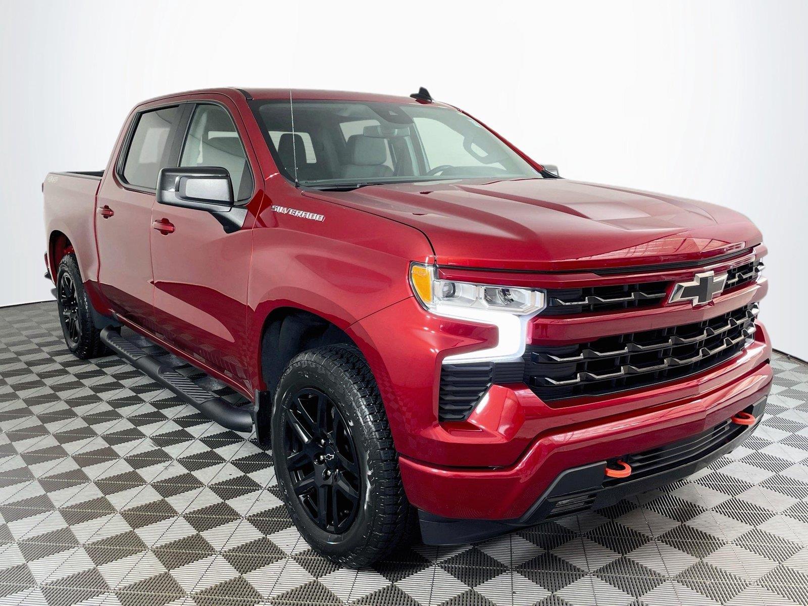 Radiant Red Tintcoat 2024 Chevrolet Silverado 1500 Pickup Truck Four-Wheel Drive Automatic