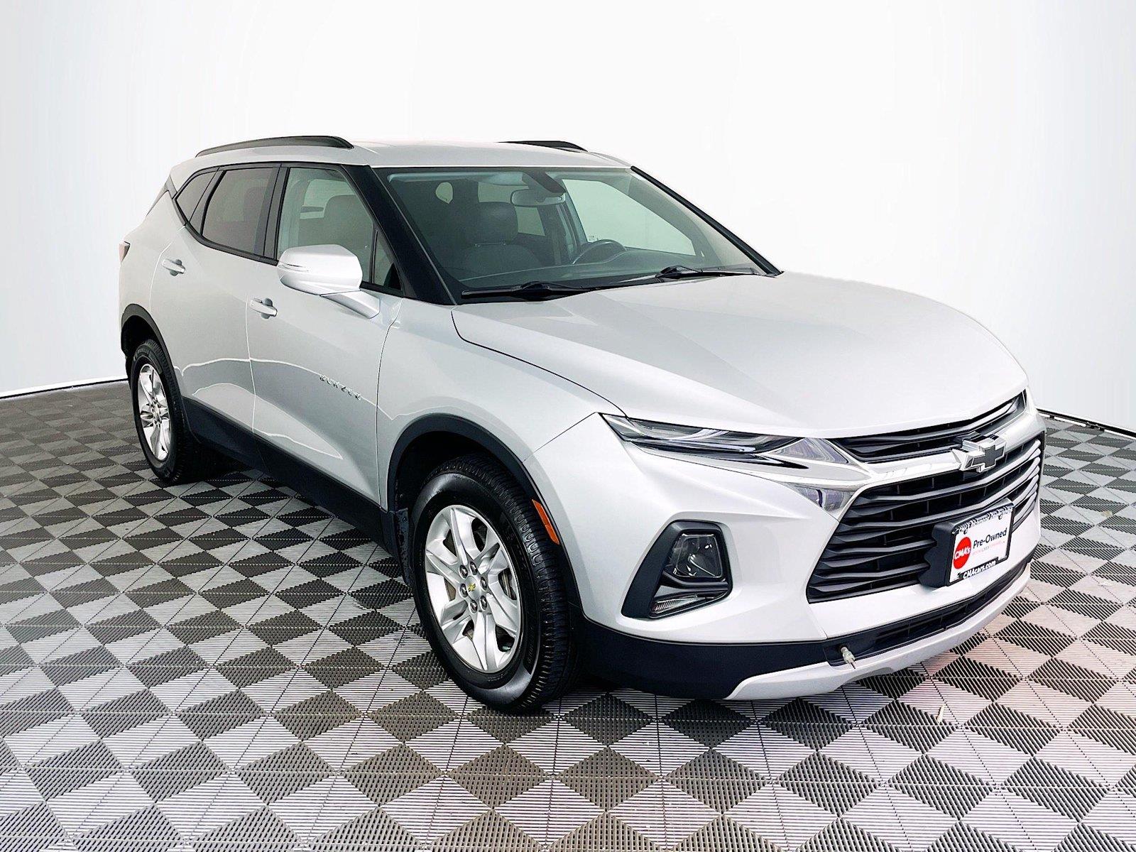 Silver Ice Metallic 2020 Chevrolet Blazer SUV / Crossover All-Wheel Drive 9-Speed Automatic