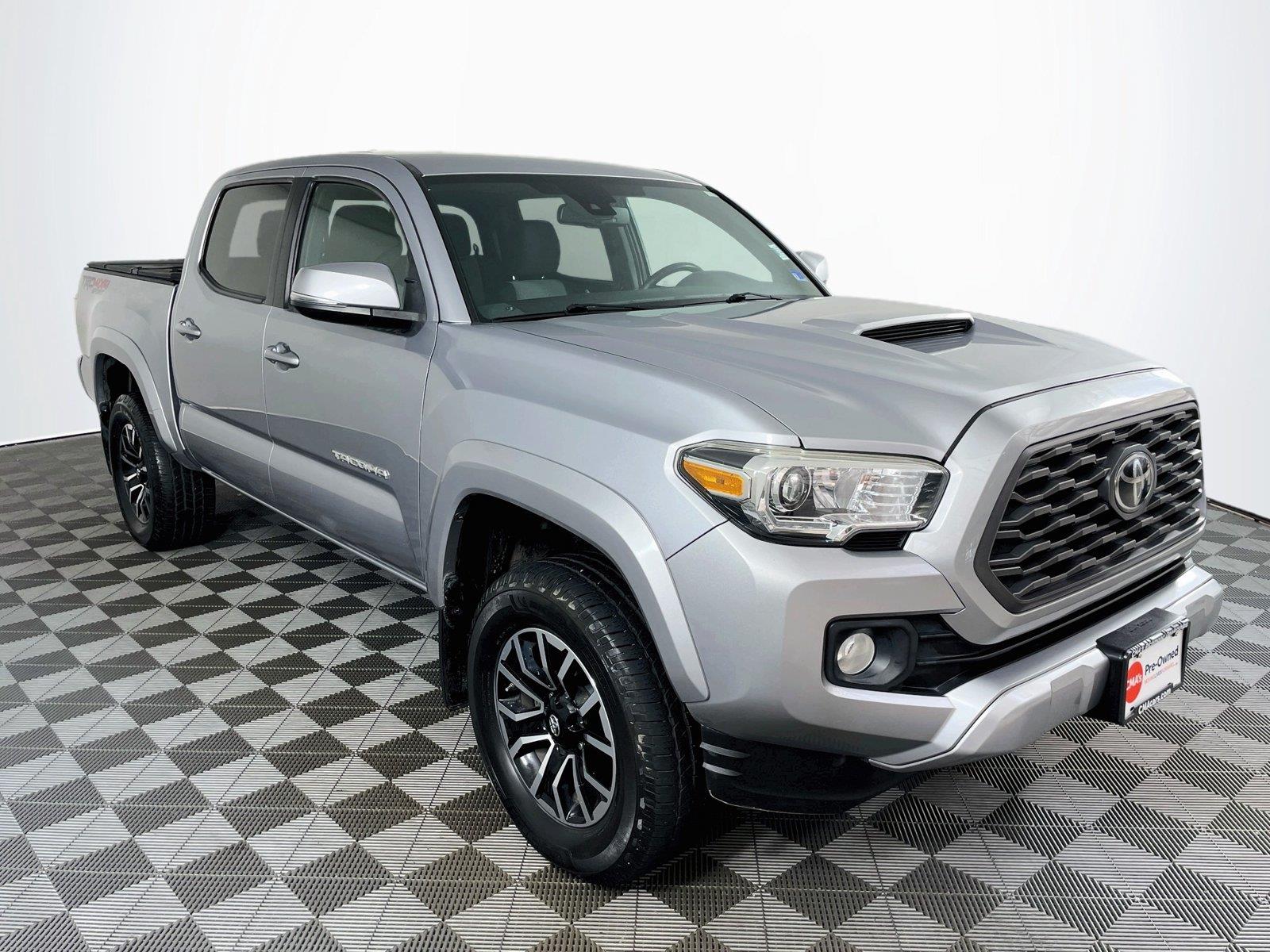 Silver Sky Metallic 2020 Toyota Tacoma Pickup Truck Four-Wheel Drive 6-Speed Automatic