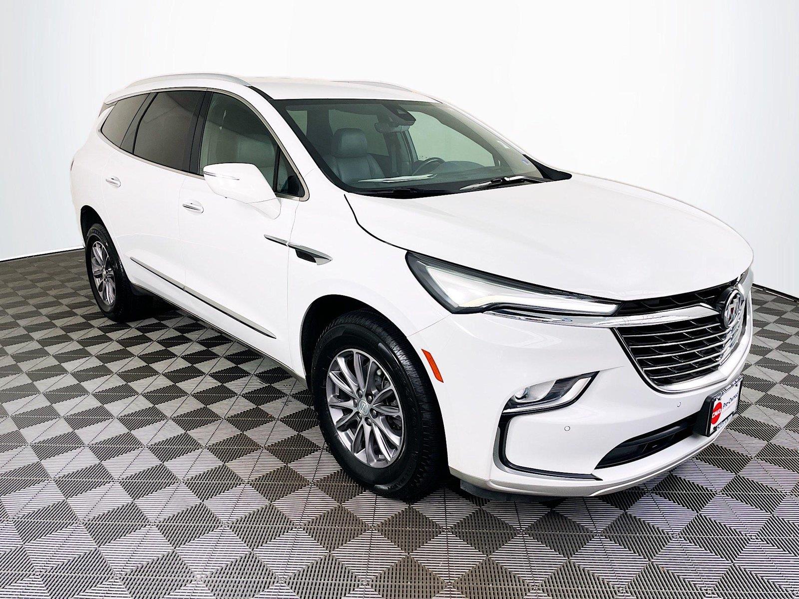 Summit White 2022 Buick Enclave SUV / Crossover Four-Wheel Drive 9-Speed Automatic