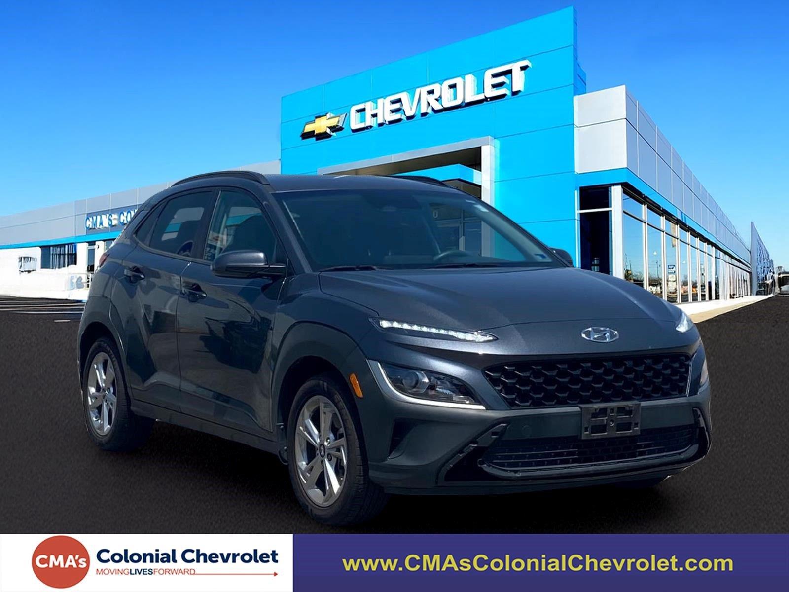 Thunder Gray 2022 Hyundai Kona SUV / Crossover All-Wheel Drive Continuously Variable Transmission