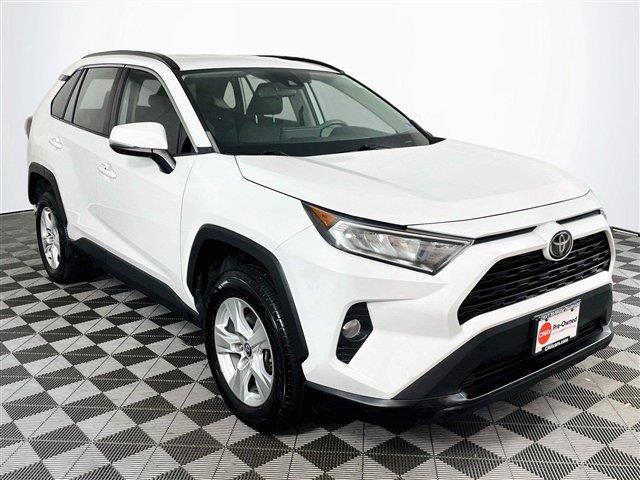 Super White 2021 Toyota RAV4 SUV / Crossover Front-Wheel Drive 8-Speed Automatic
