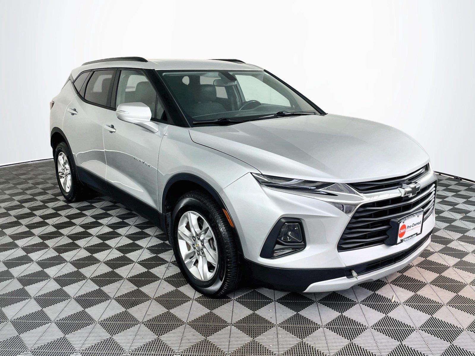 Silver Ice Metallic 2020 Chevrolet Blazer SUV / Crossover All-Wheel Drive 9-Speed Automatic