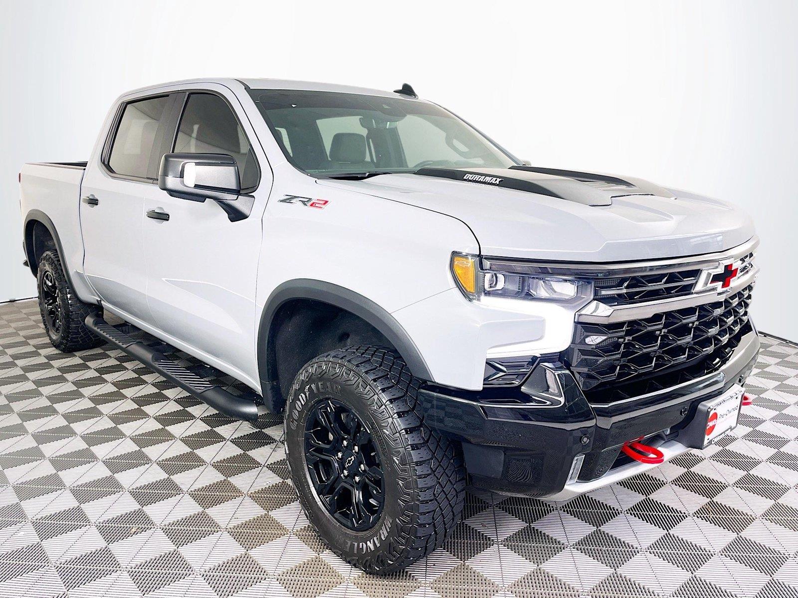 Slate Gray Metallic 2025 Chevrolet Silverado 1500 Pickup Truck Four-Wheel Drive Automatic