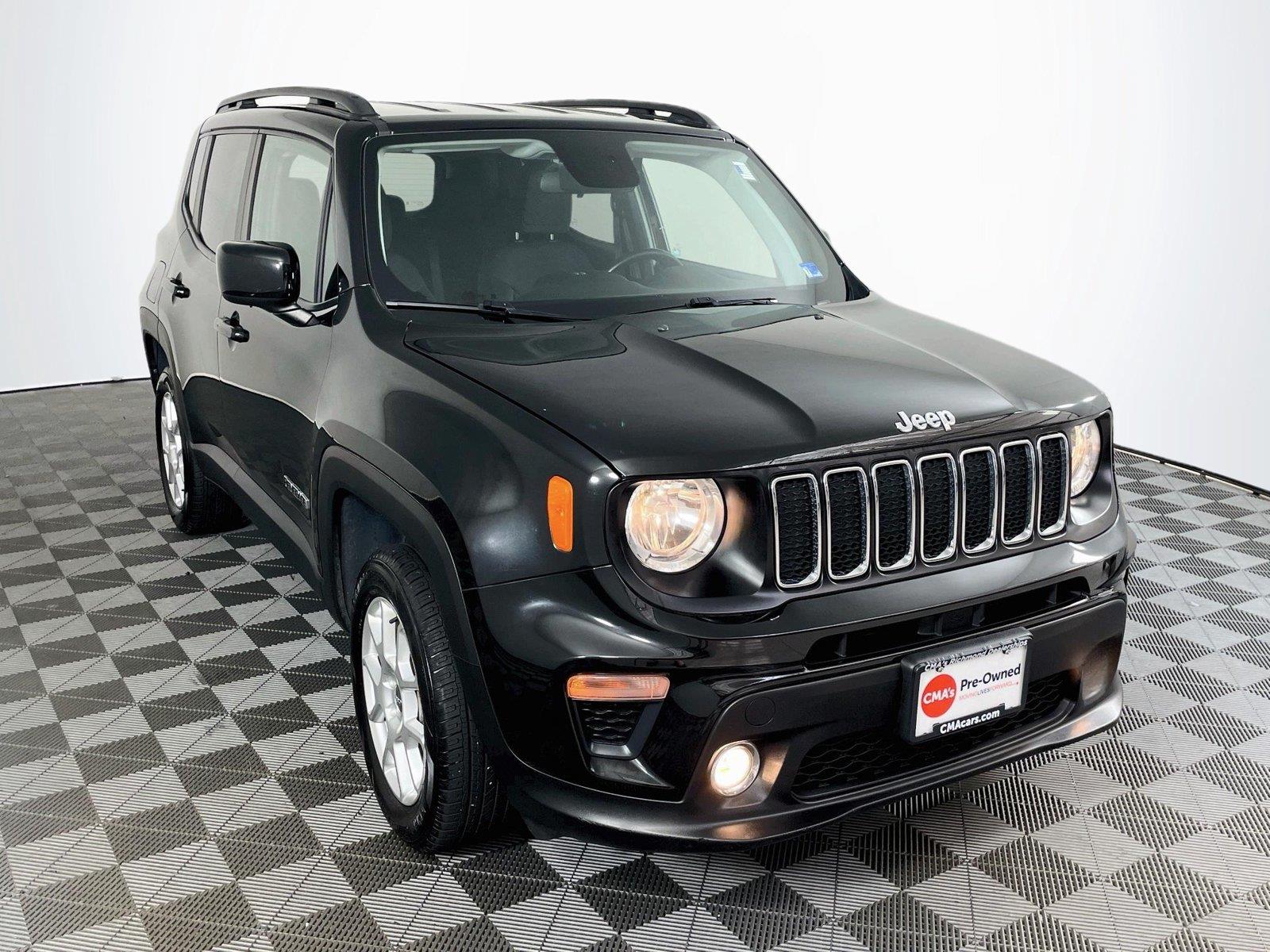 Black Clearcoat 2020 Jeep Renegade SUV / Crossover Four-Wheel Drive 9-Speed Automatic