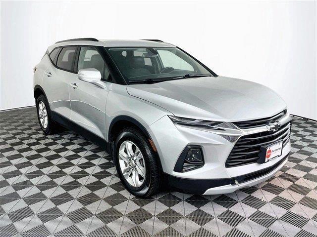 Silver Ice Metallic 2020 Chevrolet Blazer SUV / Crossover All-Wheel Drive 9-Speed Automatic