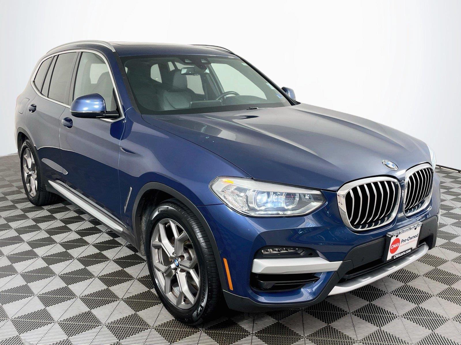 Phytonic Blue Metallic 2021 BMW X3 SUV / Crossover All-Wheel Drive Automatic