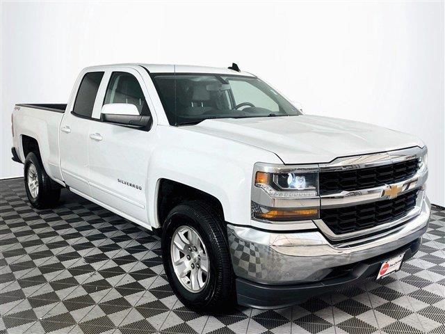Summit White 2018 Chevrolet Silverado 1500 Pickup Truck Four-Wheel Drive 6-Speed Automatic