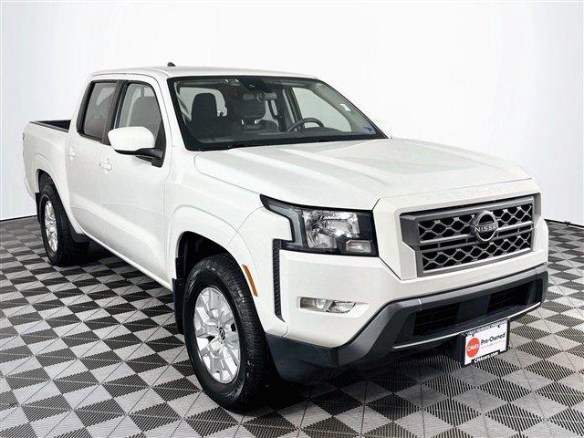 Glacier White 2022 Nissan Frontier Pickup Truck 4X2 Automatic