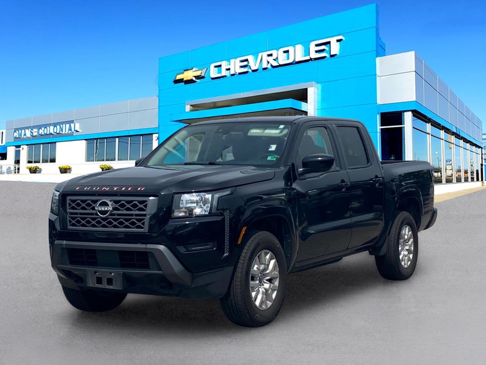 Super Black 2023 Nissan Frontier Pickup Truck Four-Wheel Drive Automatic