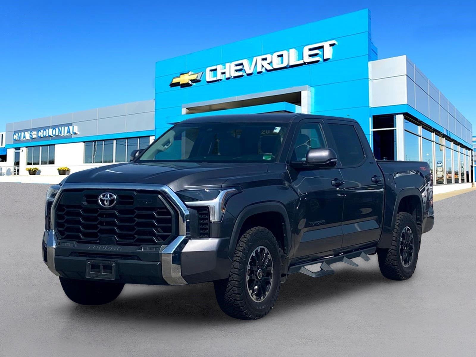 Magnetic Gray Metallic 2024 Toyota Tundra Pickup Truck Four-Wheel Drive Automatic