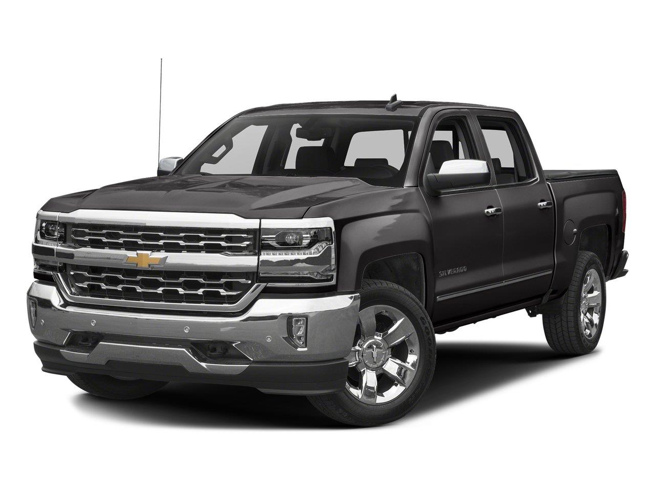Black 2016 Chevrolet Silverado 1500 Pickup Truck Four-Wheel Drive 6-Speed Automatic