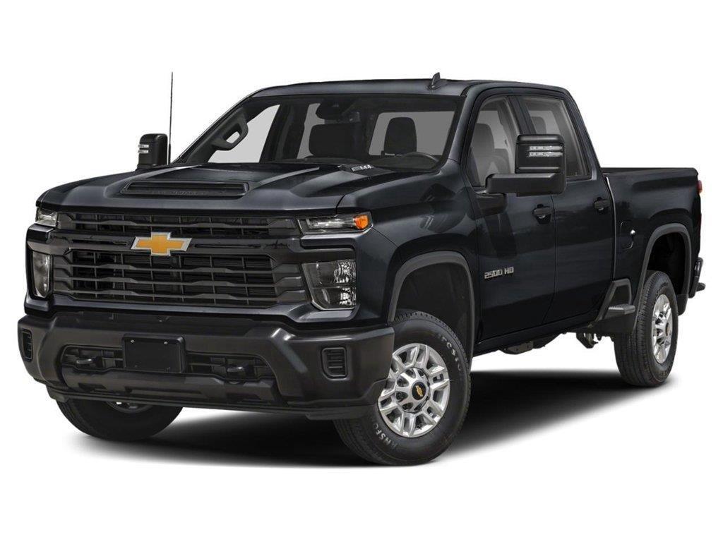 Black 2024 Chevrolet Silverado 2500HD Pickup Truck Four-Wheel Drive Automatic