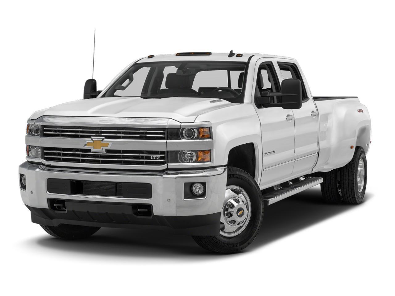 Summit White 2015 Chevrolet Silverado 3500HD Pickup Truck Four-Wheel Drive 6-Speed Automatic
