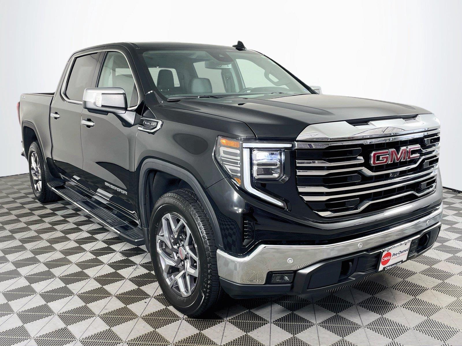 Onyx Black 2025 GMC Sierra 1500 Pickup Truck Four-Wheel Drive Automatic