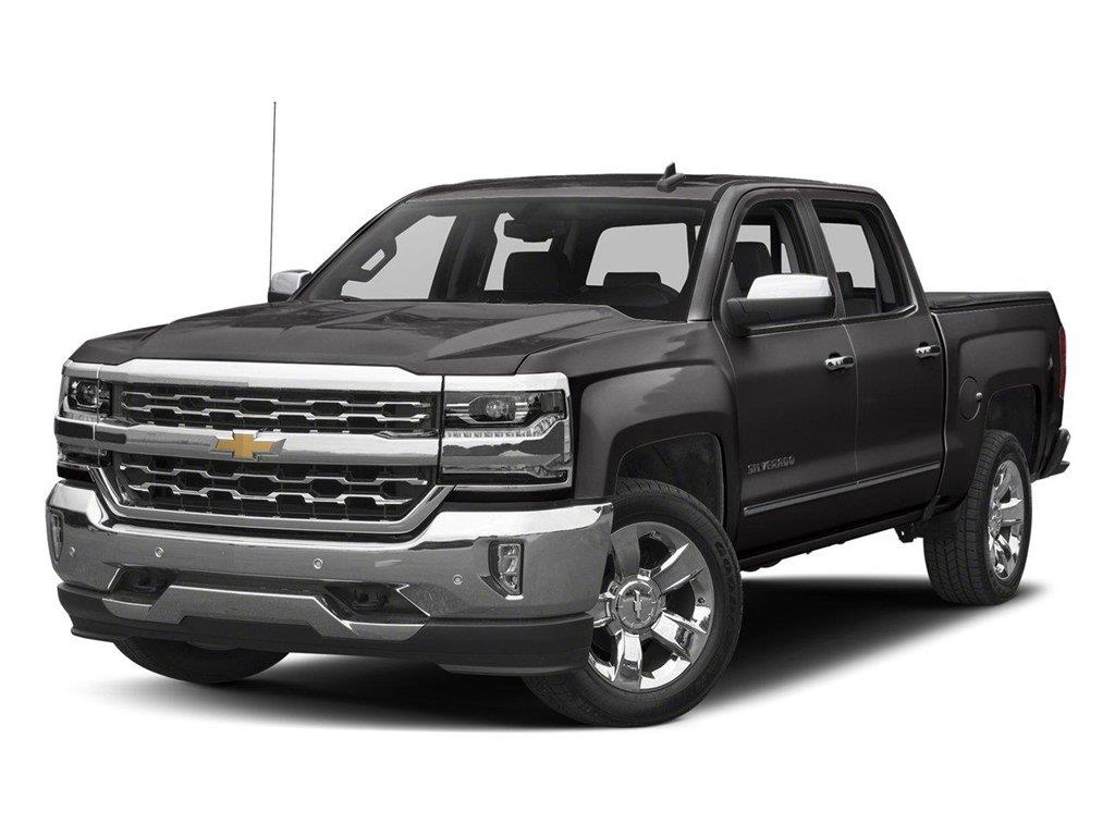 Black 2018 Chevrolet Silverado 1500 Pickup Truck Four-Wheel Drive 8-Speed Automatic