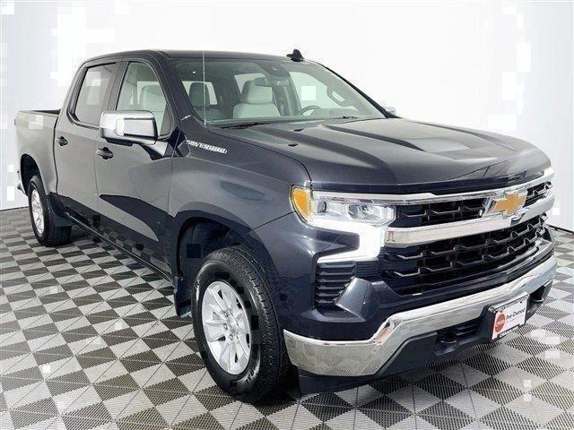 Dark Ash Metallic 2023 Chevrolet Silverado 1500 Pickup Truck Four-Wheel Drive 8-Speed Automatic