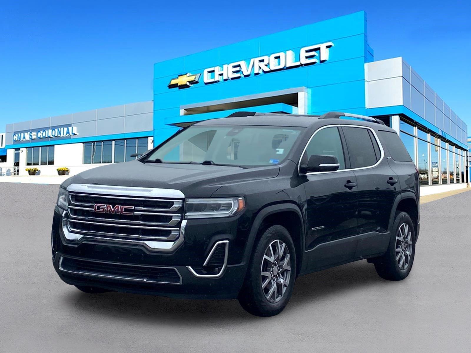 Black (Ebony Twilight Metallic) 2021 GMC Acadia SUV / Crossover Front-Wheel Drive 9-Speed Automatic
