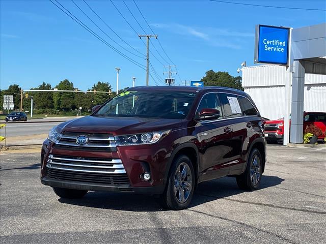 Ooh La La Rouge Mica 2019 Toyota Highlander Hybrid SUV / Crossover All-Wheel Drive Continuously Variable Transmission