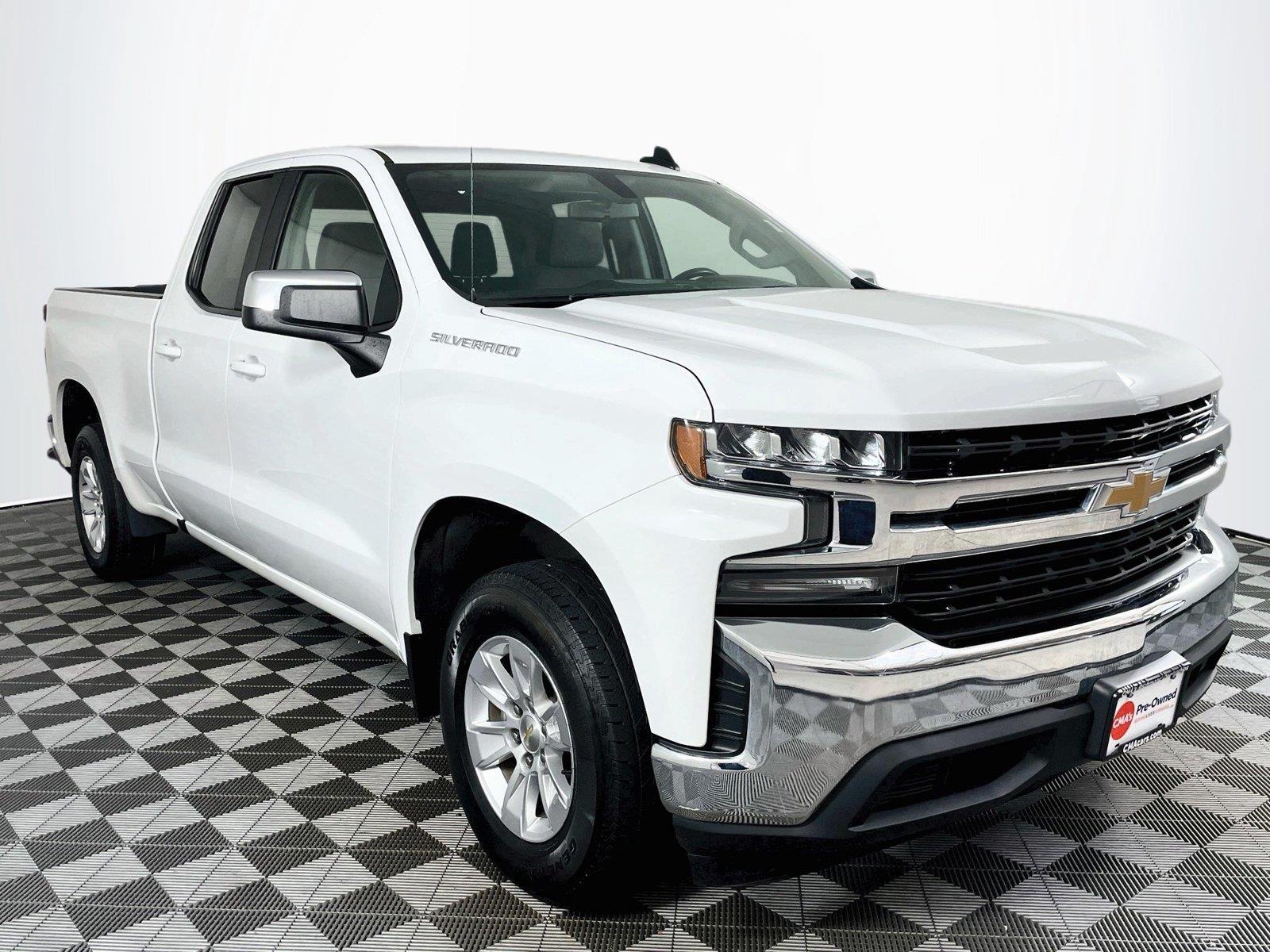 Summit White 2020 Chevrolet Silverado 1500 Pickup Truck 4X2 8-Speed Automatic