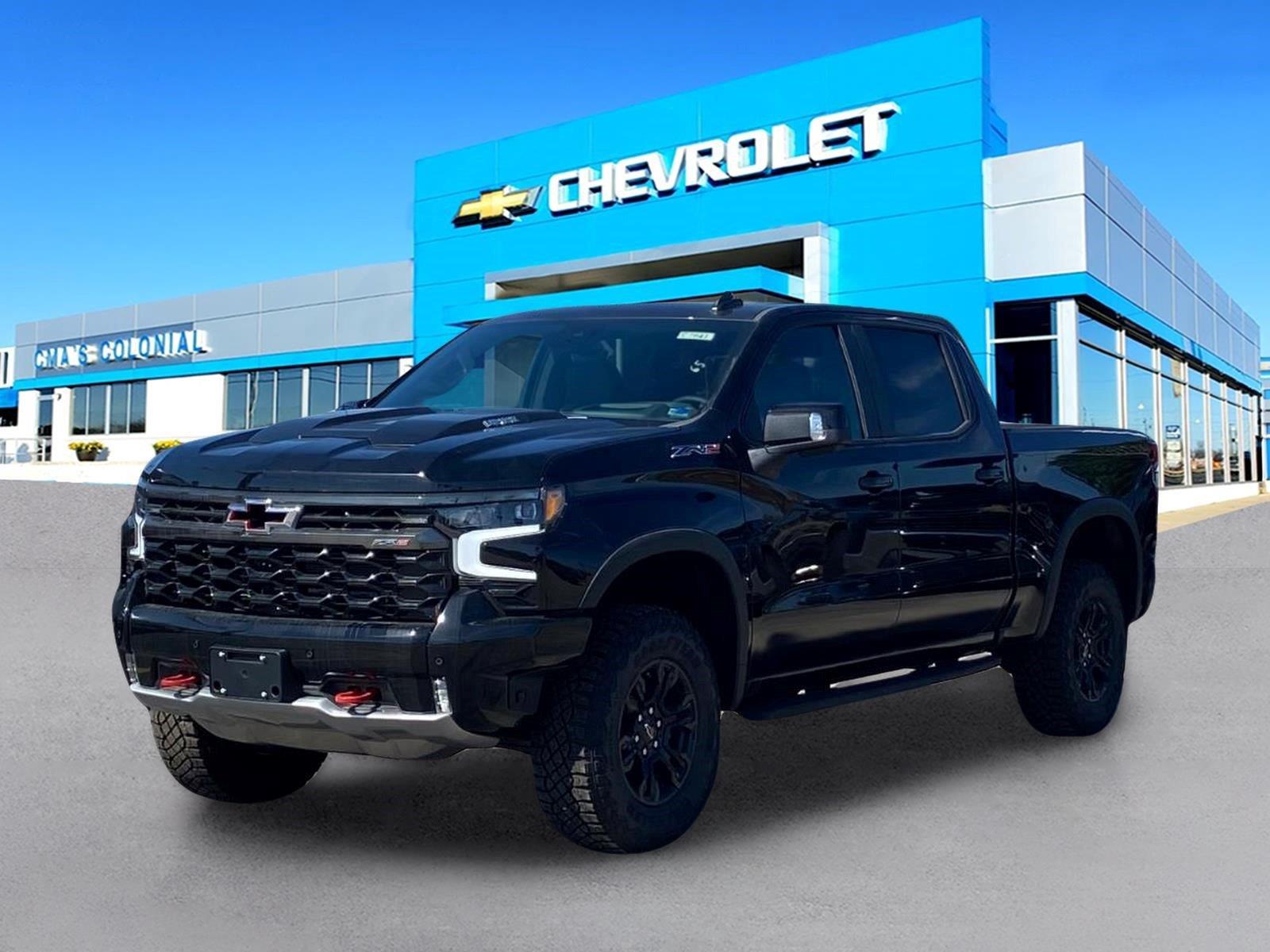 Black 2026 Chevrolet Silverado 1500 Pickup Truck Four-Wheel Drive Automatic