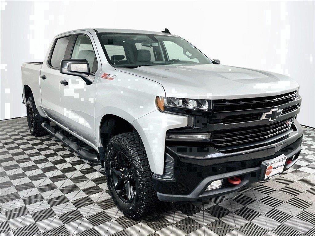Silver Ice Metallic 2020 Chevrolet Silverado 1500 Pickup Truck Four-Wheel Drive Automatic