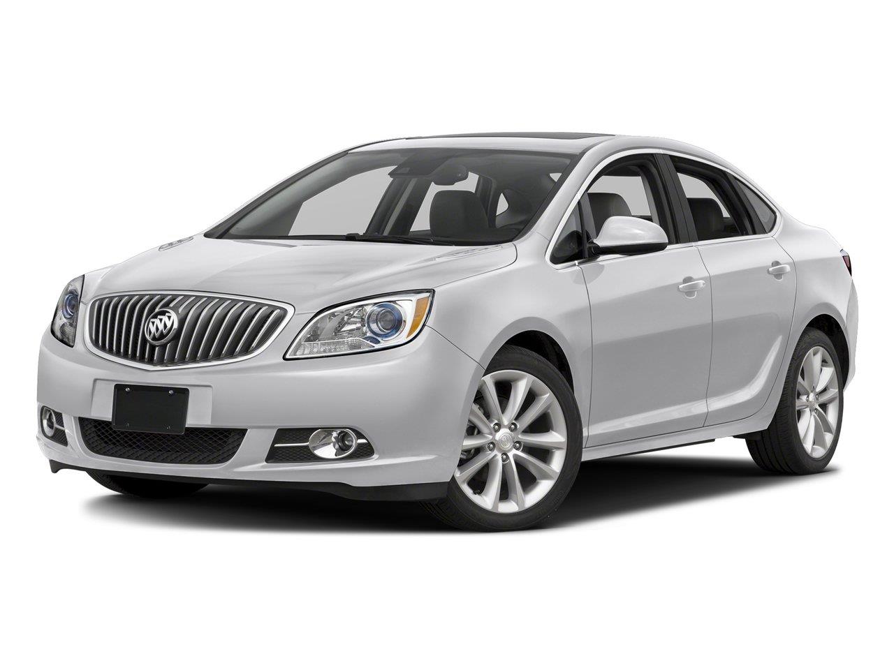 Summit White 2017 Buick Verano Sedan Front-Wheel Drive 6-Speed Automatic