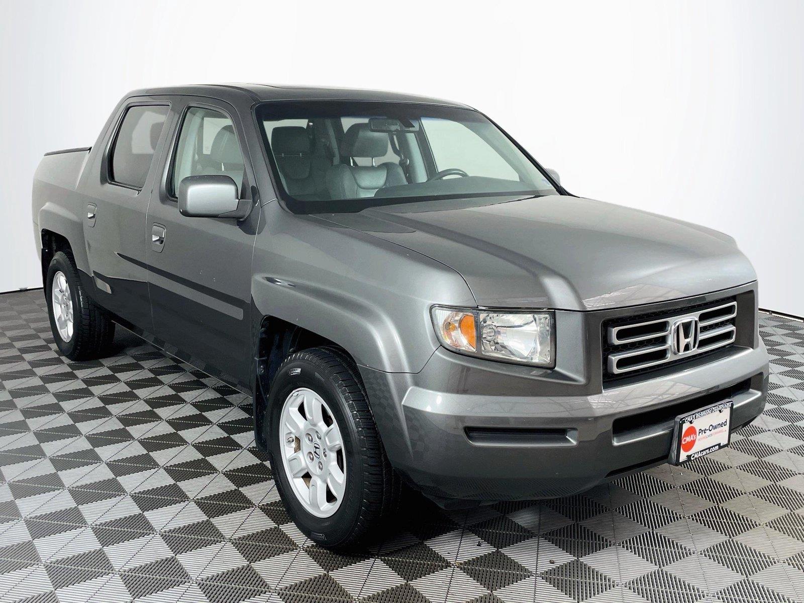 Formal Black 2007 Honda Ridgeline Pickup Truck All-Wheel Drive