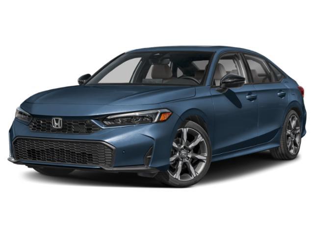 Blue Lagoon Pearl 2026 Honda Civic Hybrid Sedan Front-Wheel Drive 1-Speed Dual Clutch