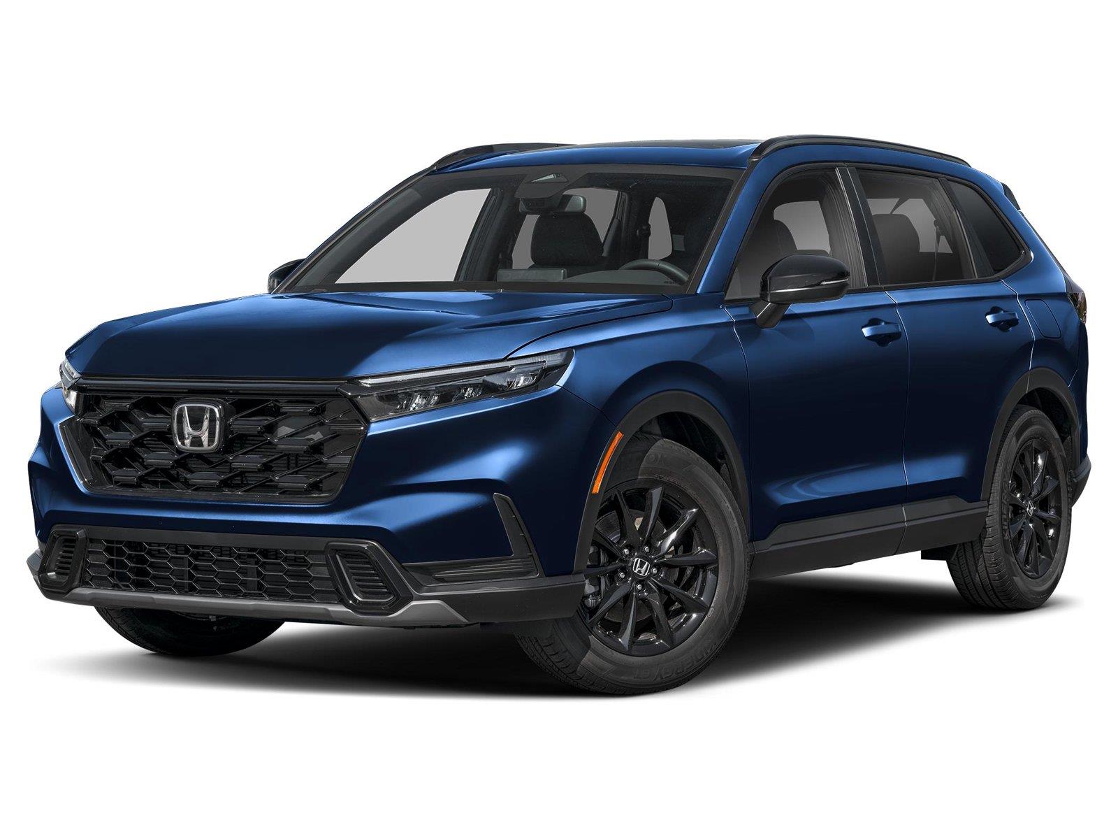 Canyon River Blue Metallic 2026 Honda CR-V Hybrid SUV / Crossover All-Wheel Drive 1-Speed Dual Clutch