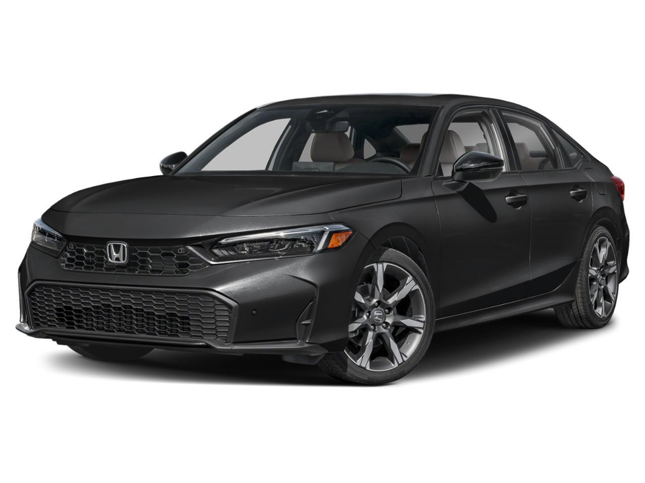 Crystal Black Pearl 2026 Honda Civic Hybrid Sedan Front-Wheel Drive Continuously Variable Transmission