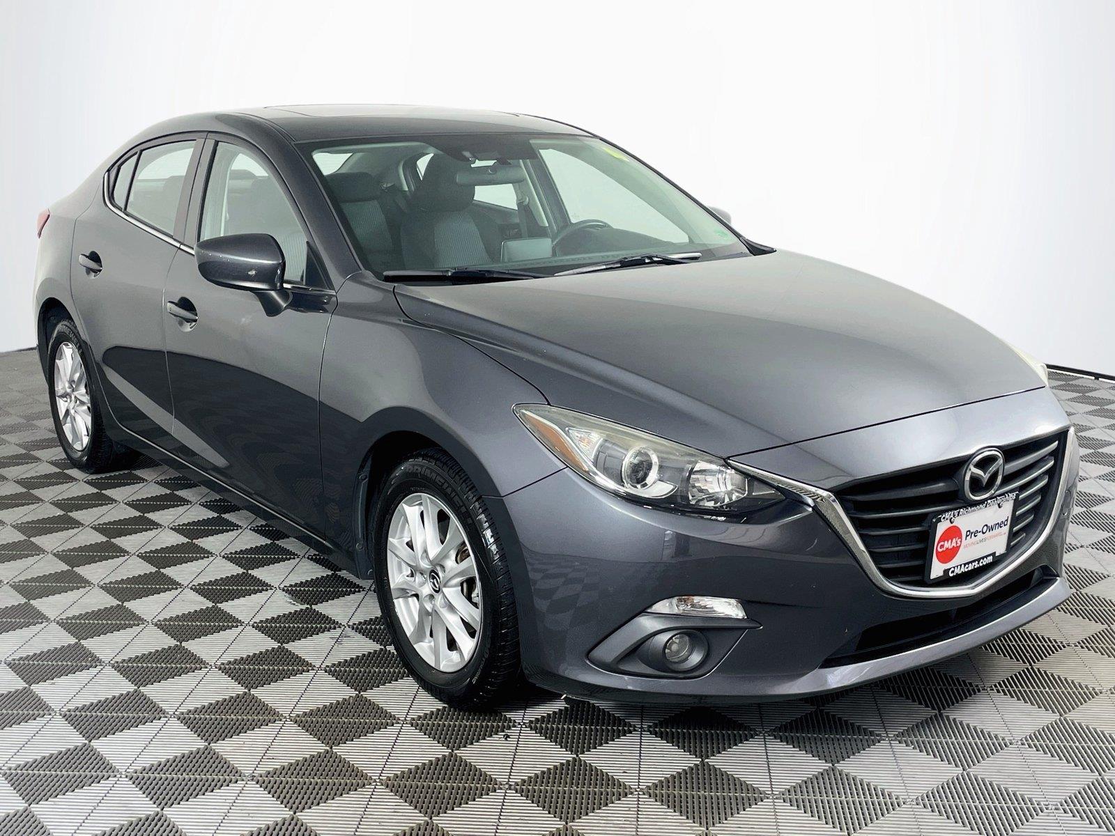 Meteor Gray Mica 2016 Mazda MAZDA3 Sedan Front-Wheel Drive Automatic
