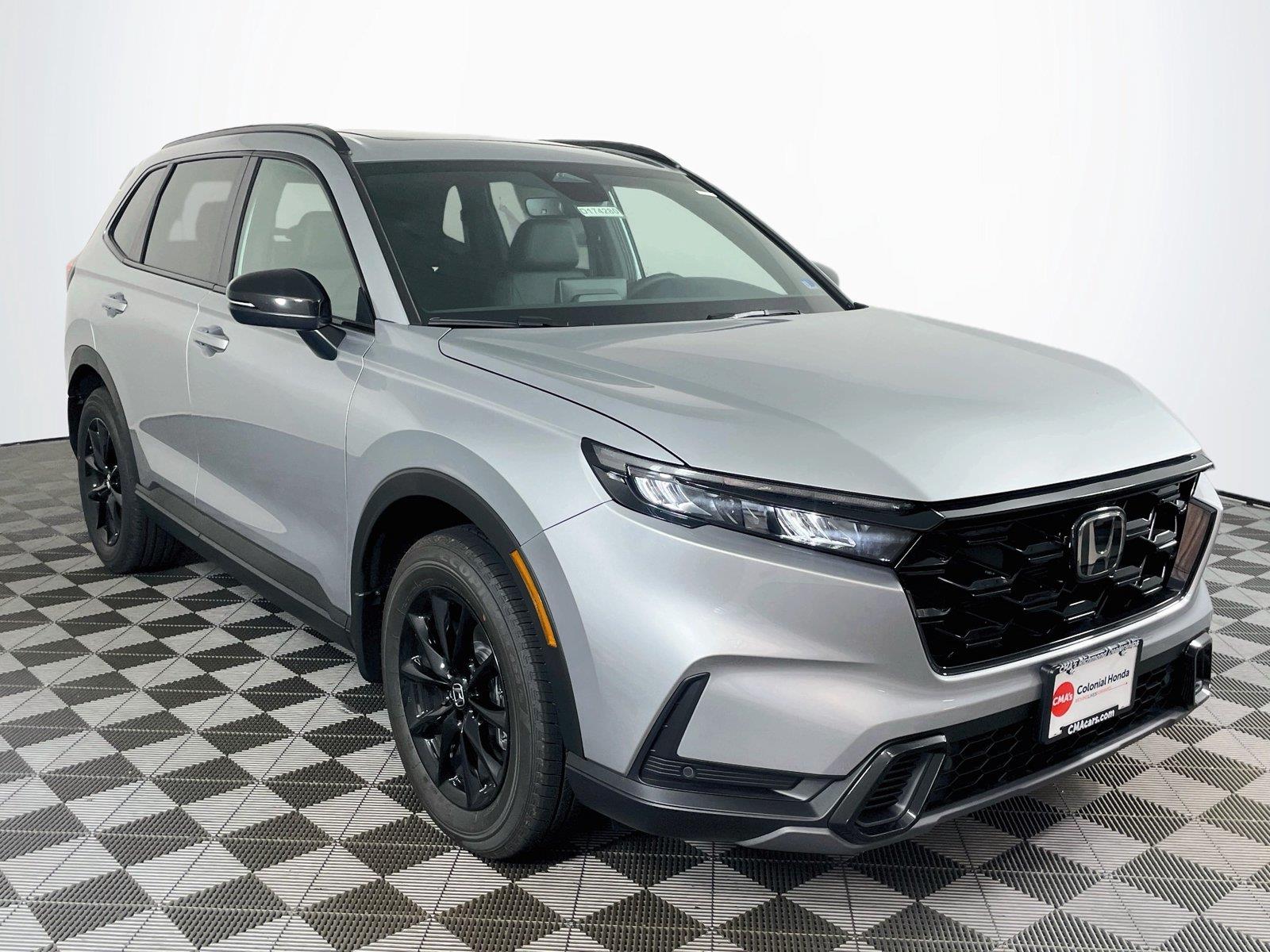 Solar Silver Metallic 2026 Honda CR-V Hybrid SUV / Crossover All-Wheel Drive 1-Speed Dual Clutch
