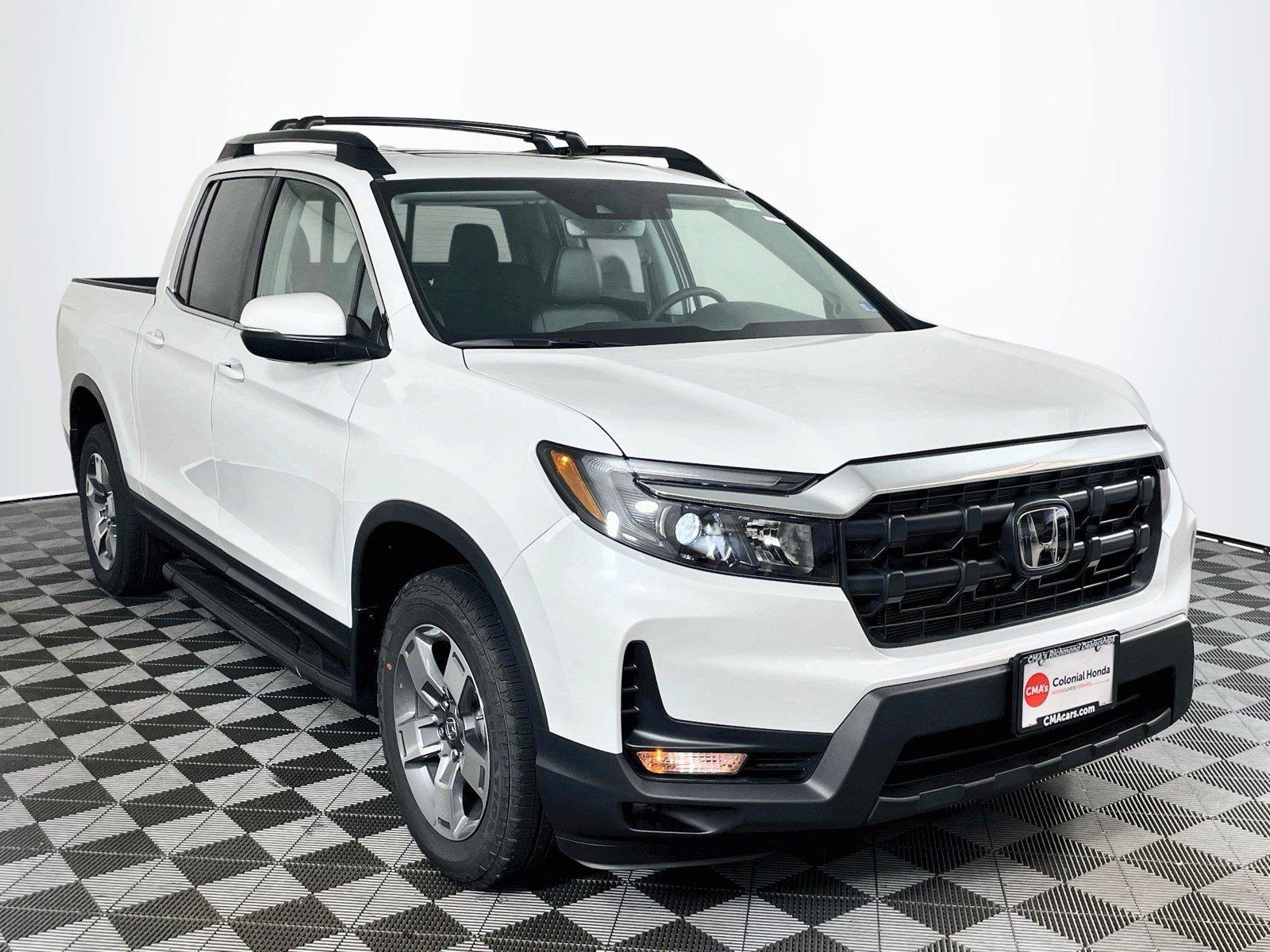 Platinum White Pearl 2026 Honda Ridgeline Pickup Truck All-Wheel Drive 9-Speed Automatic