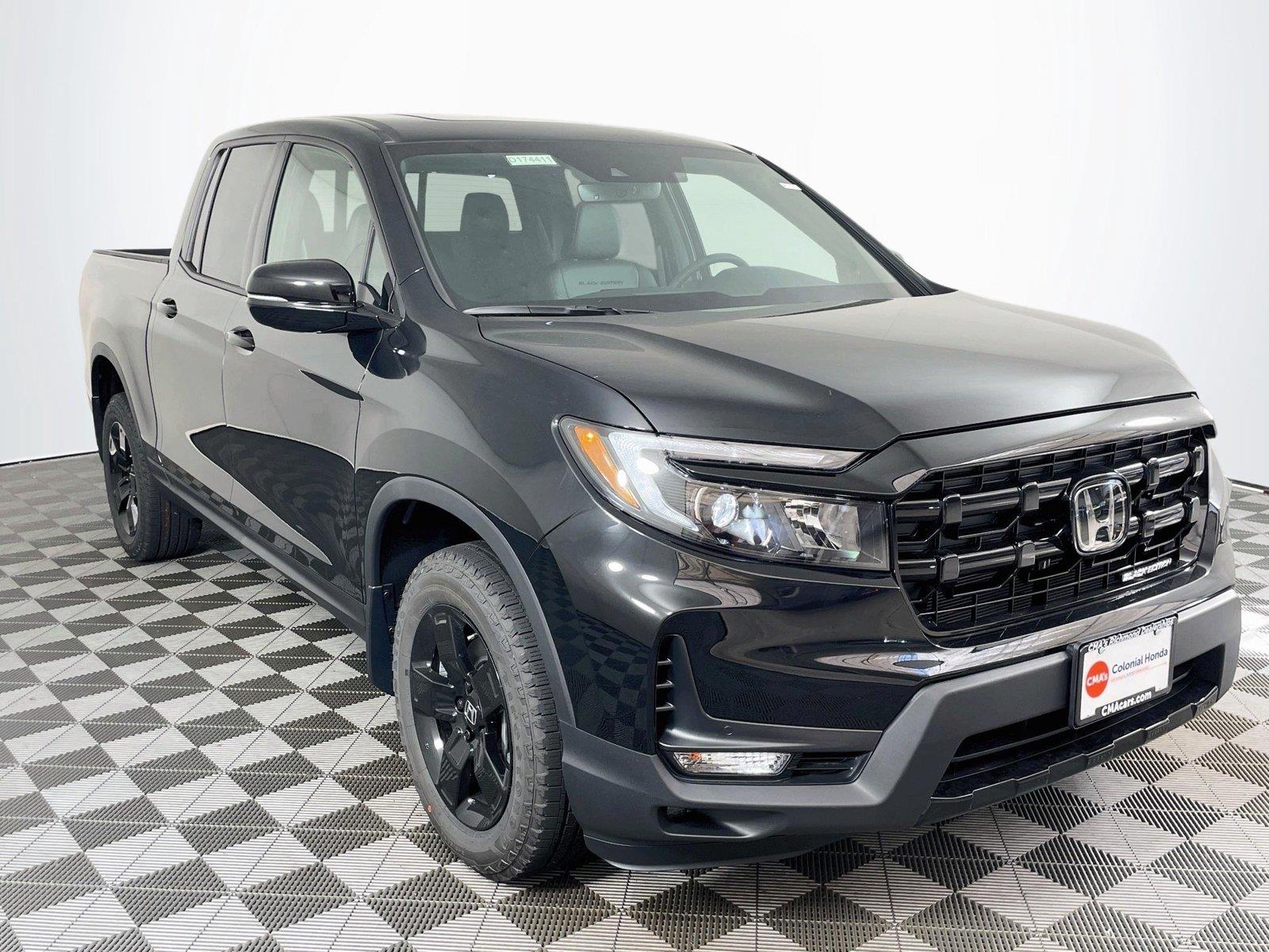 Crystal Black Pearl 2026 Honda Ridgeline Pickup Truck All-Wheel Drive 9-Speed Automatic