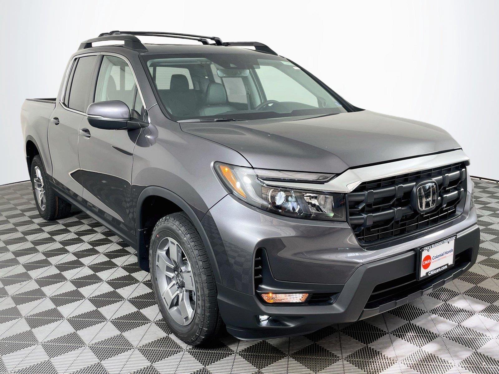 Gray (Modern Steel Metallic) 2026 Honda Ridgeline Pickup Truck All-Wheel Drive Automatic