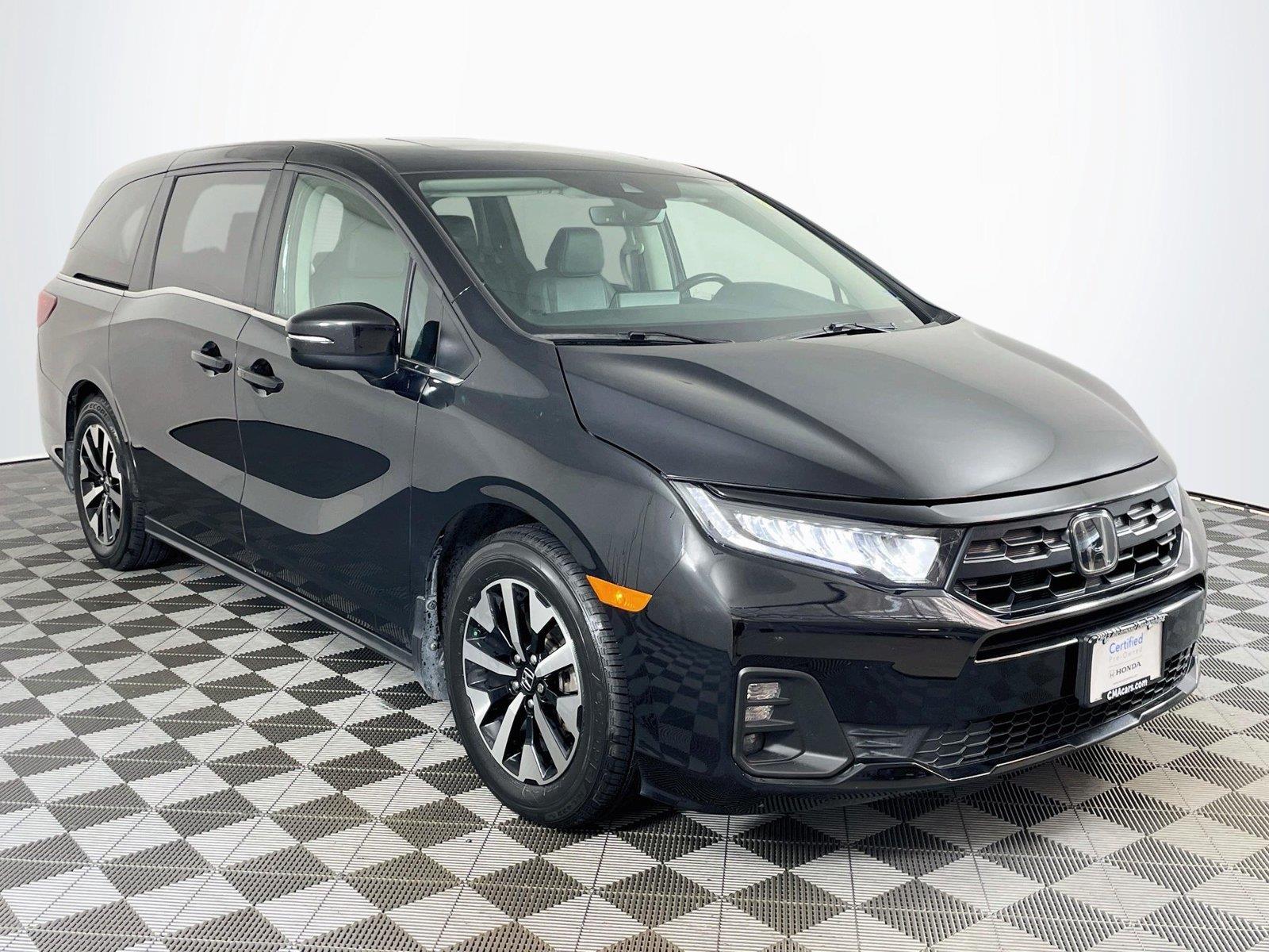 Crystal Black Pearl 2025 Honda Odyssey Minivan Front-Wheel Drive Automatic