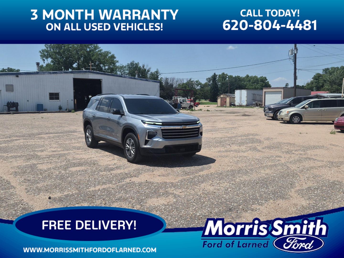 Sterling Gray Metallic 2025 Chevrolet Traverse LT FWD SUV / Crossover Front-Wheel Drive 8-Speed Automatic