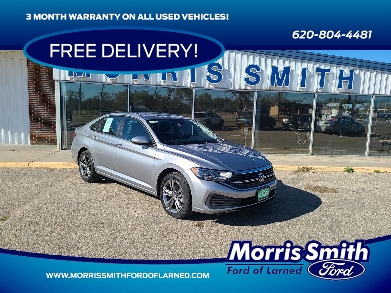 Silver 2024 Volkswagen Jetta SE FWD Sedan Front-Wheel Drive Automatic