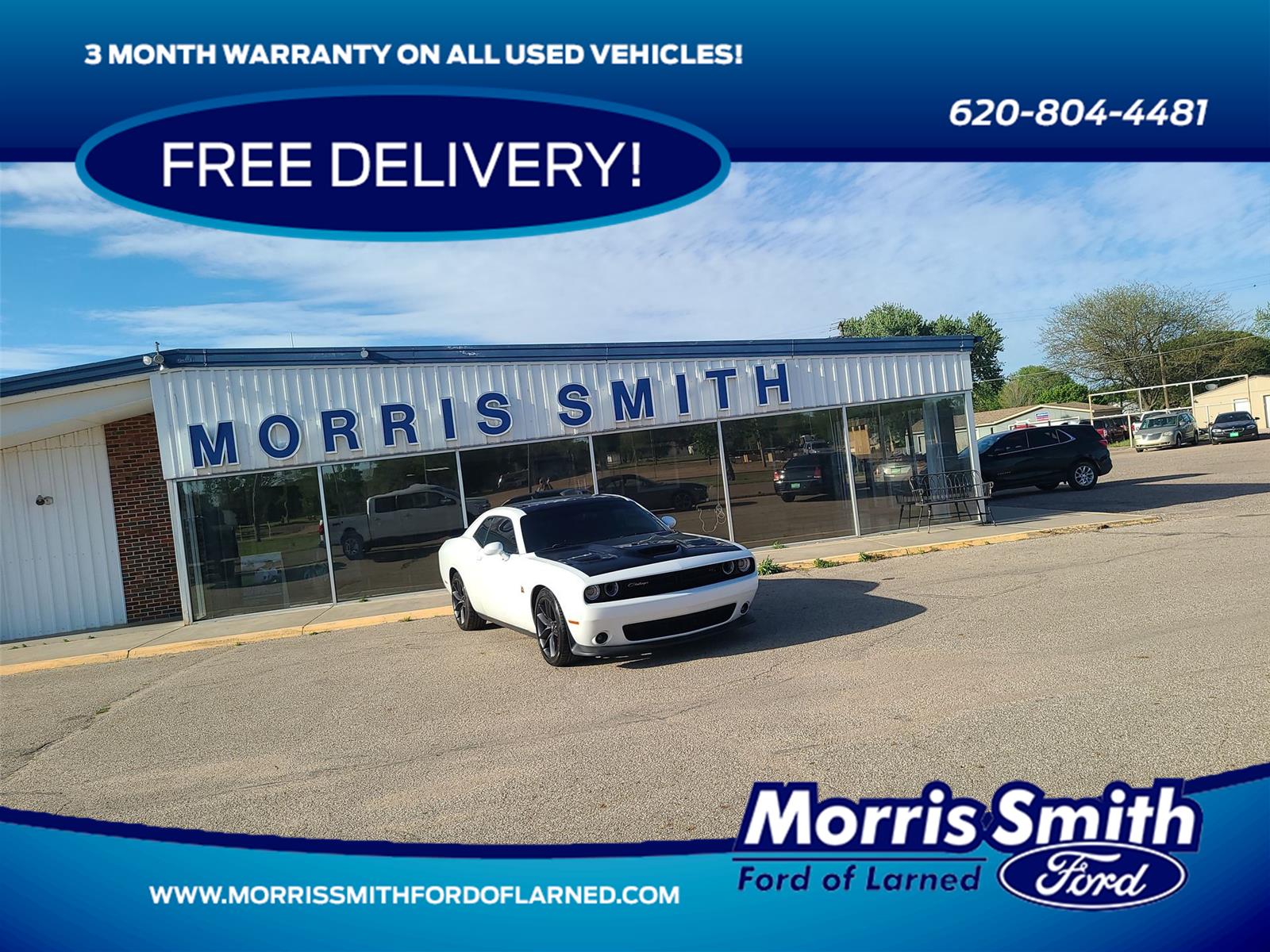 White Knuckle Clearcoat 2019 Dodge Challenger R/T Scat Pack RWD Coupe Rear-Wheel Drive 6-Speed Manual