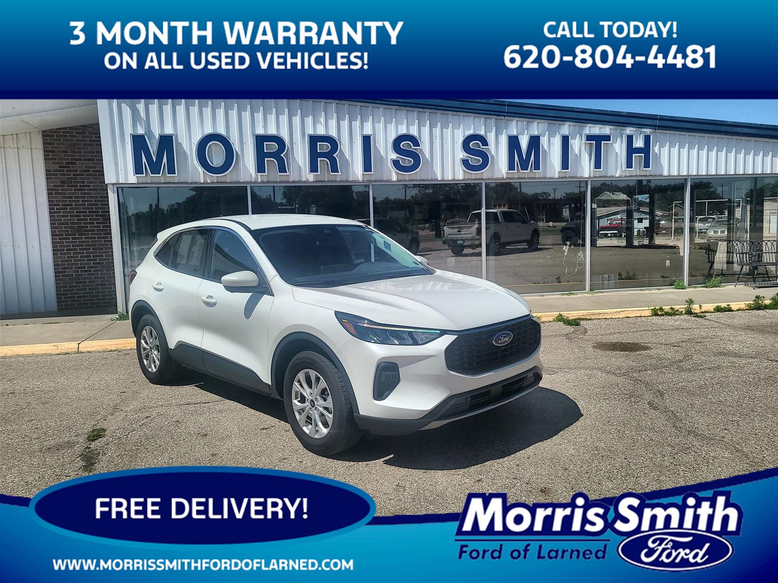Star White Metallic Tri-Coat 2023 Ford Escape Active AWD SUV / Crossover All-Wheel Drive 8-Speed Automatic